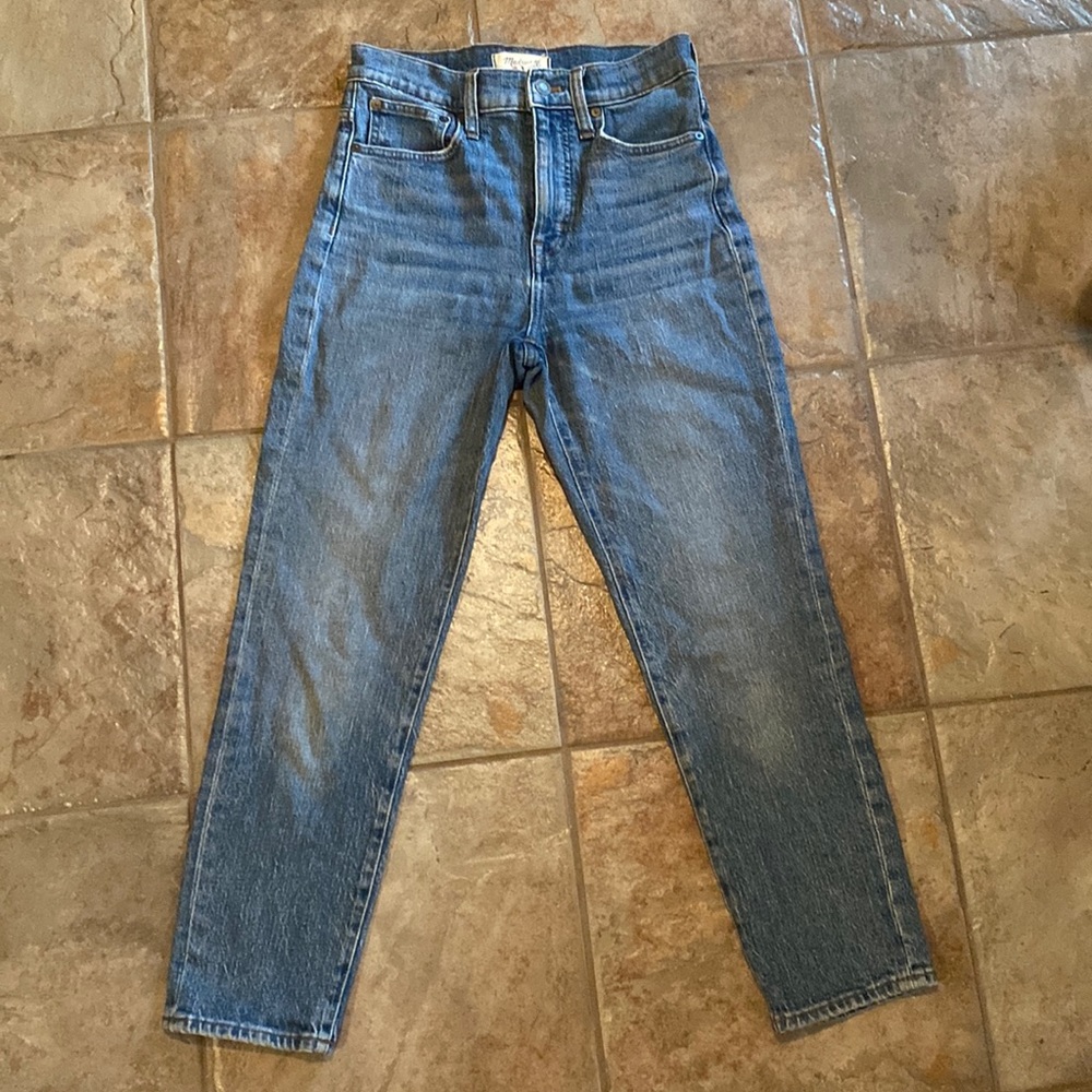 Madewell straight leg jeans